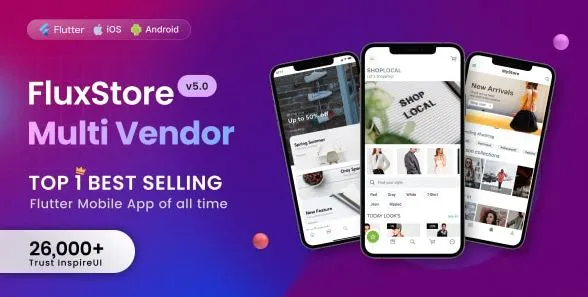 Fluxstore Multi Vendor - Flutter E-commerce Full App.webp