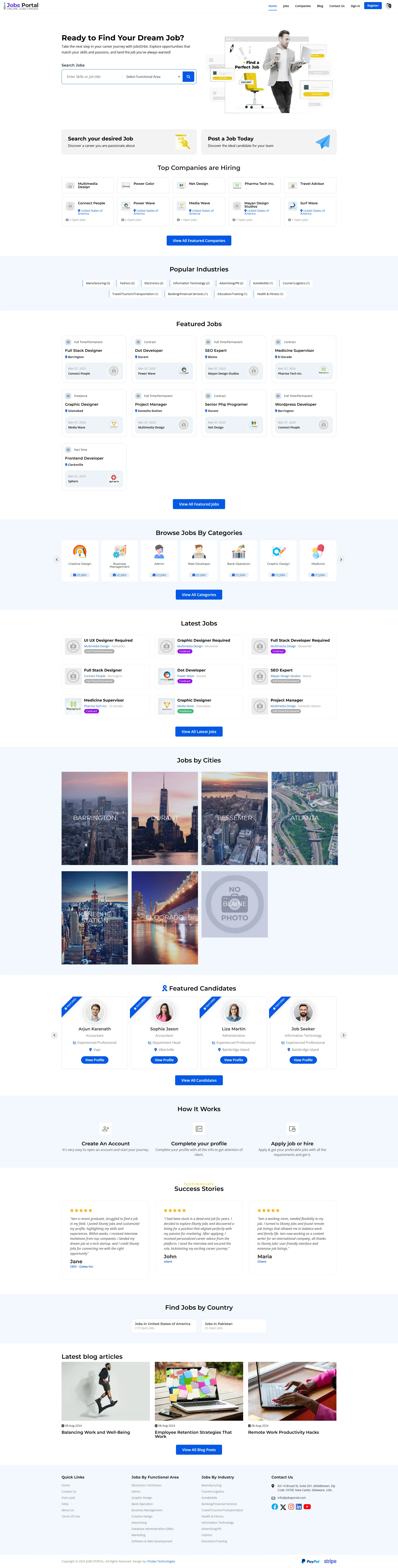 Jobs Portal - Job Board Laravel Script.webp