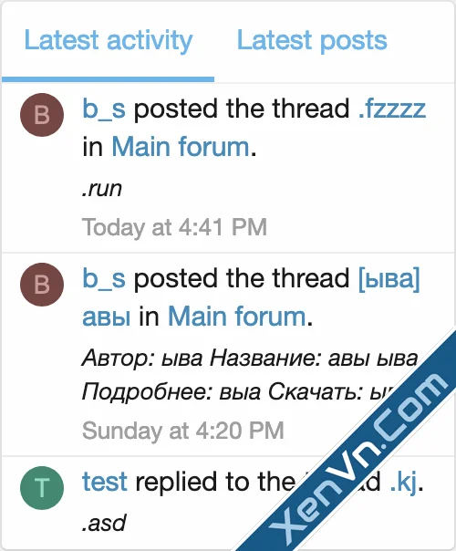 XenVn [BS] Live forum statistics - Xenforo 2-2.webp