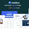 JobBox - Laravel Job Portal Multilingual System