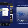 Cryptro - Cryptocurrency, Blockchain , Bitcoin & Financial Technology WordPress Theme