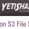 Yetishare Amazon S3 File Storage Plugin - Store all your files on Amazon S3